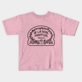 Vintage Perfume Design Kids T-Shirt